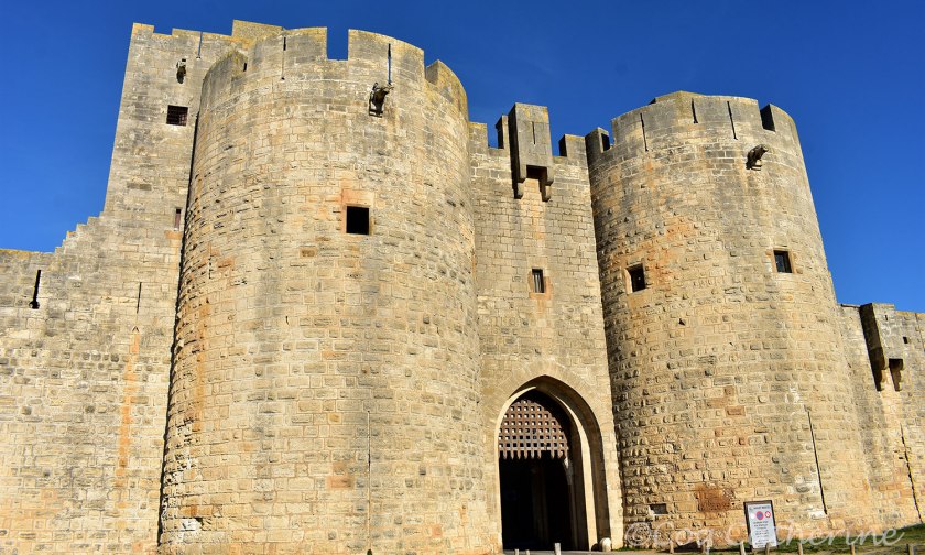 porte d'entrée de la fortification d'Aigues Mortes